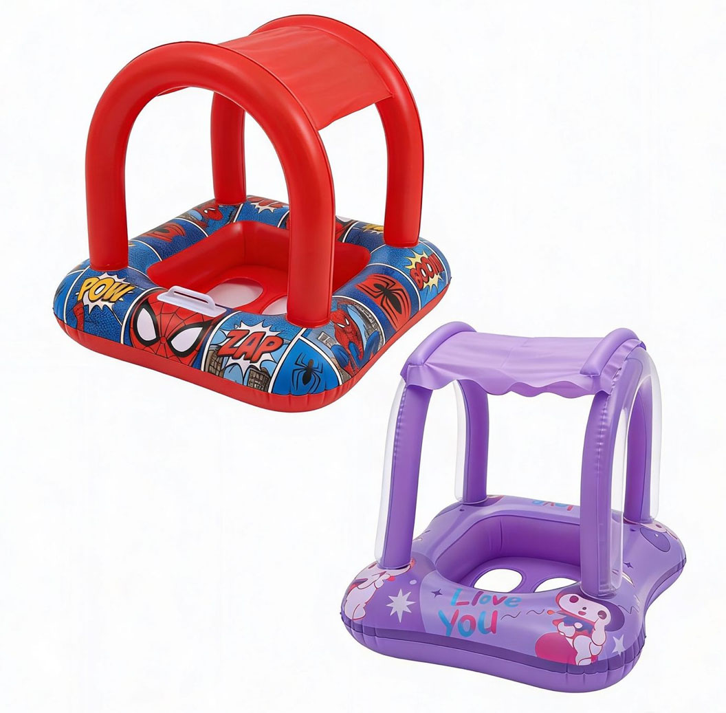 Flotador infantil Con Techo Para Bebes